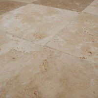Травертин C/C Beige brushed&unf rustic 20,3x40,6