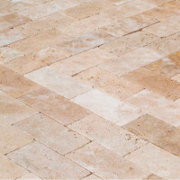 Травертин C/C Beige tumbled 10x30,5