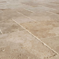 Травертин C/C Beige brushed&unf rustic 30,5x61
